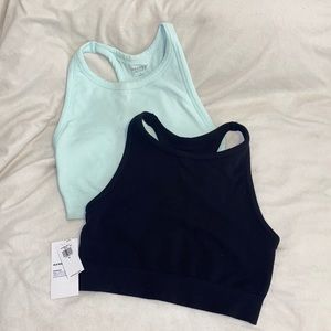 TWO Active wear Crop Tops from Old Navy